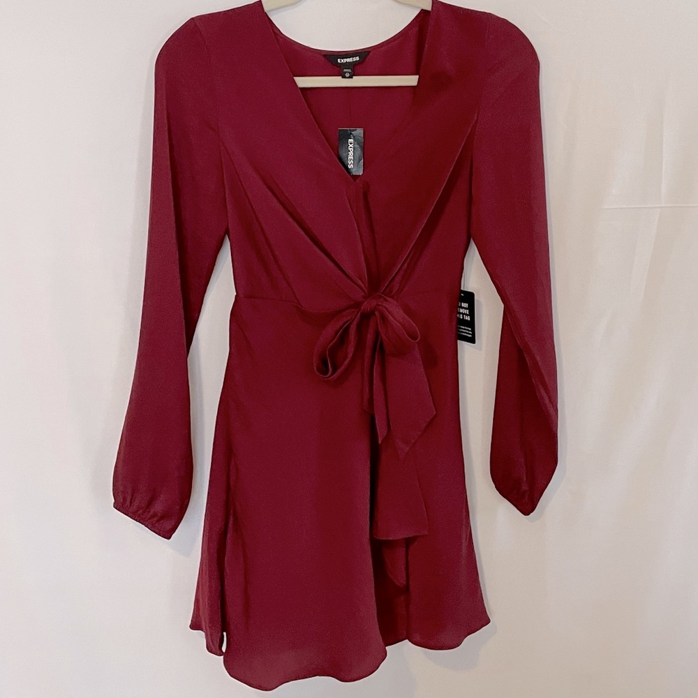 NWT Express Tie-Front Dress